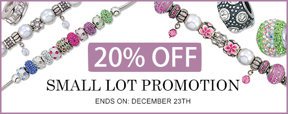 20% OFF Small Lot Jewelry Beads and Findings Promotion by Nbeads EU CO. LIMITED