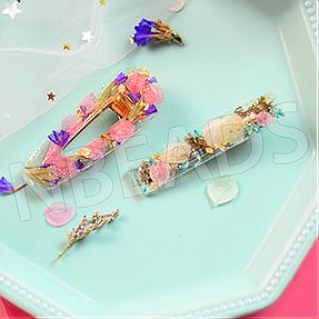 Nbeads Tutorials on How to Make Epoxy Resin Hair Clips