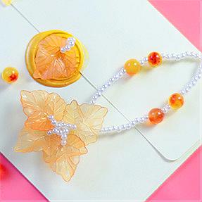 Nbeads Tutorials on How to Make Flower Pendant Necklace
