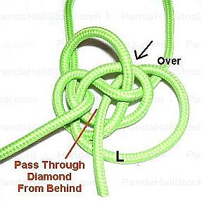 Knot tying instructions-How to tie a knife lanyard knot step by step