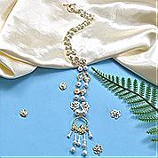 Nbeads Tutorials on How to Make  Exquisite Original Pearl Dangle Necklace