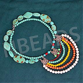 Nbeads Tutorials on How to Make  Bohemian Style Multi-layer Necklace