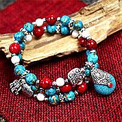 Nbeads Tutorials on How to Make Multi-layer Ethnic Bracelet