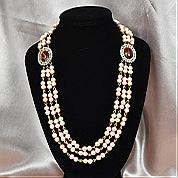 Nbeads Tutorials on How to Make Multilayer Pearl Necklace