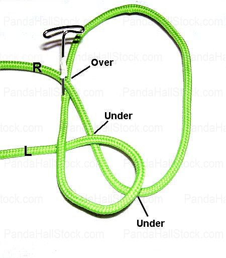 Knot instructions-How to tie a knife knot step by step