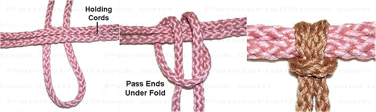 How to tie a larks head knot