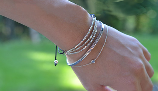 three strand bracelet