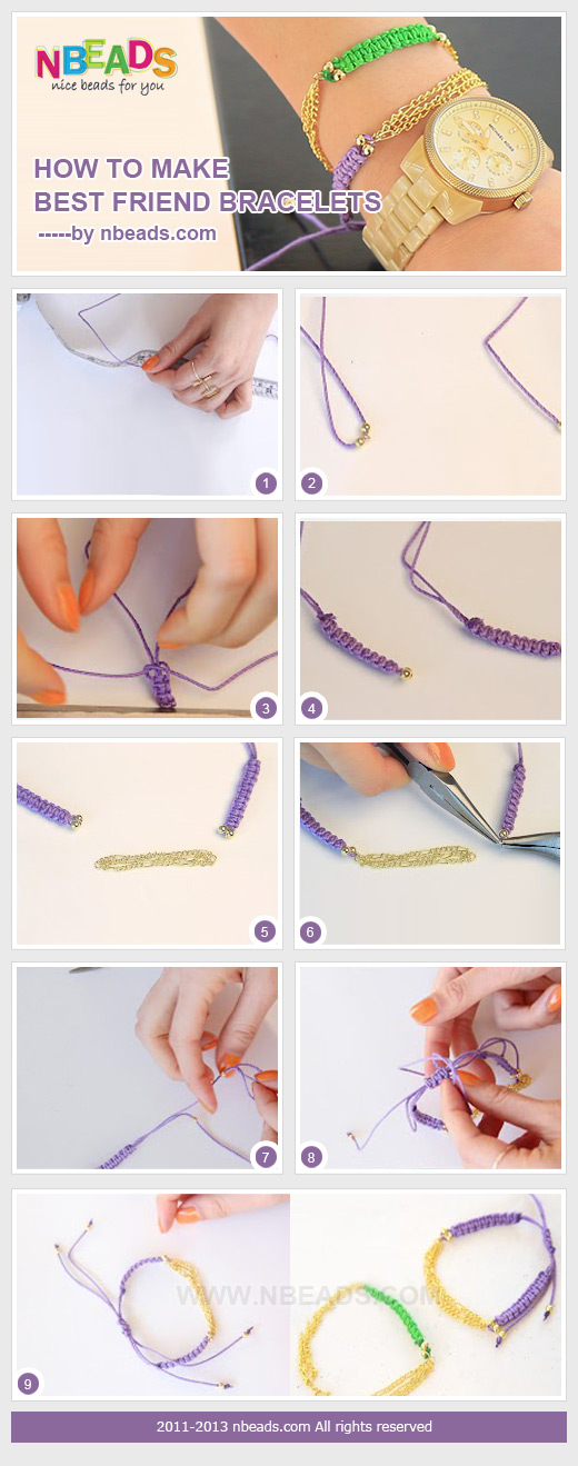 how to make best friend bracelets