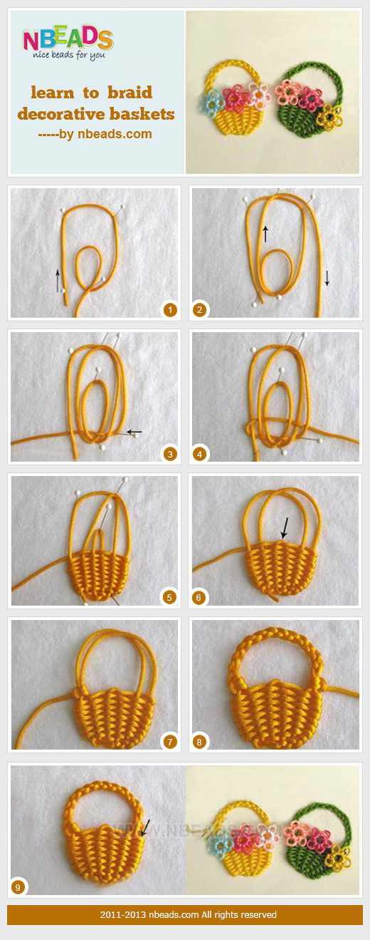 learn to braid decorative baskets