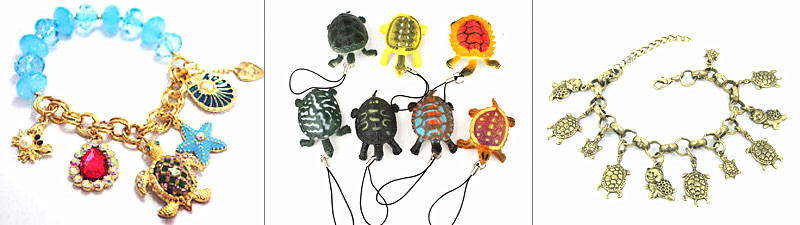 Tortoise bracelets and phone accessory