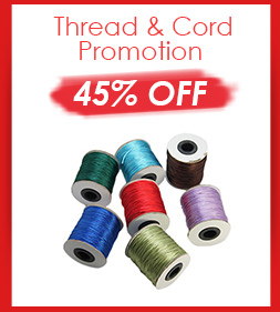 Thread & Cord Promotion 45% OFF