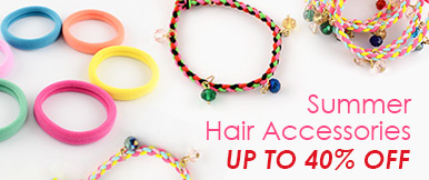 Summer Hair Accessories Up To 40% OFF