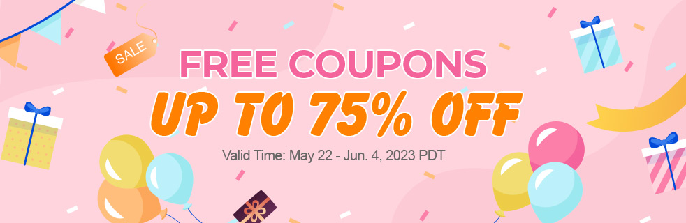 FREE COUPONS UP TO 75% OFF