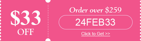 $33 OFF Order over $259 24FEB33