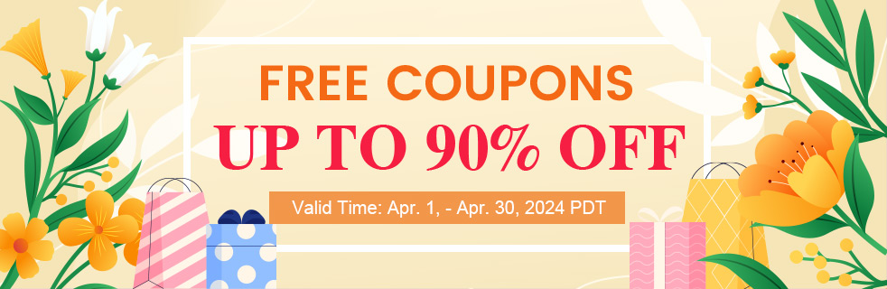 FREE COUPONS UP TO 90% OFF