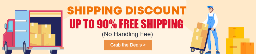 Shipping Discount Up To 90% Free Shipping 