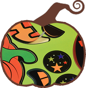 Halloween Pumpkin Decorating Stickers