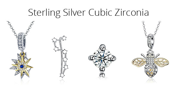 Sterling Silver Cubic Zirconia