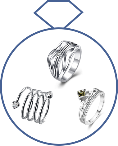 Wide Band Rings