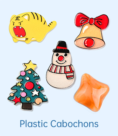 Plastic Cabochons