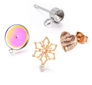 Stud Earring Findings Up to 45% OFF