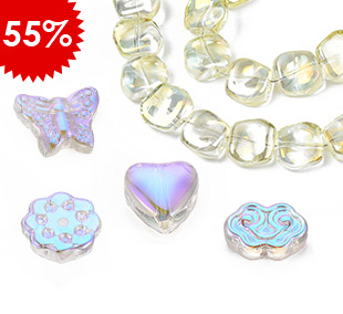 Electroplate Glass Beads Up To 55% OFF