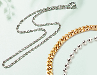 Stainless Steel Necklaces Up To 60% OFF