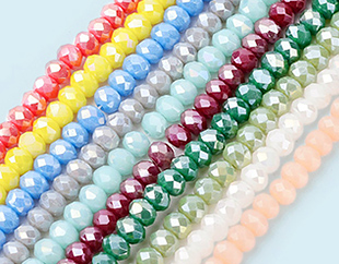Electroplate Glass Beads 60% OFF