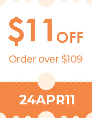 $11 OFF Order over $109