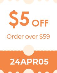$5 OFF Order over $59