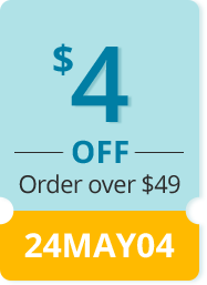 $4 OFF Order over $49
