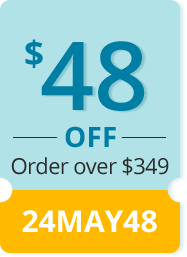 $48 OFF Order Over $349