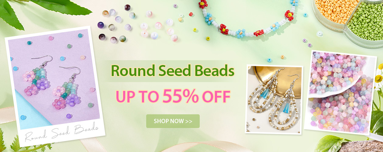 Round Seed Beads UP TO 55% OFF