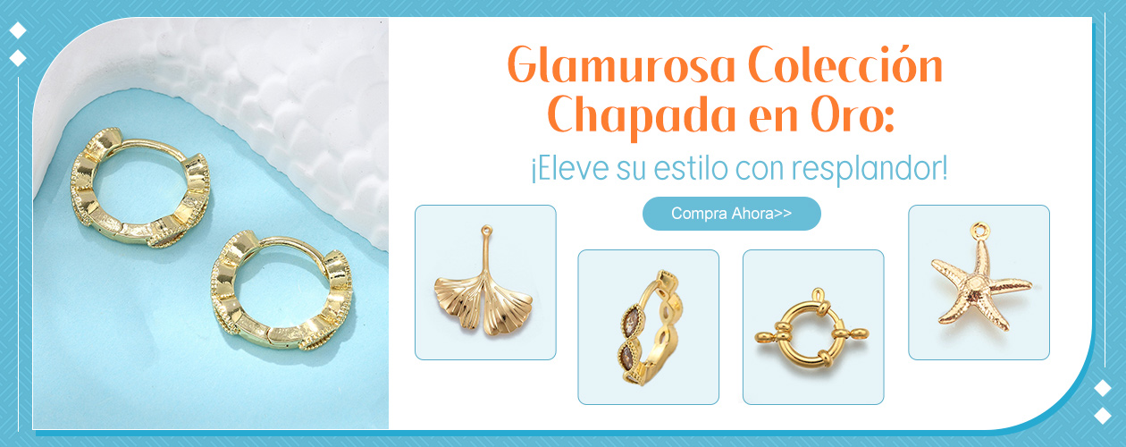 Glamurosa Colección Chapada en Oro: ¡Eleve su estilo con resplandor!