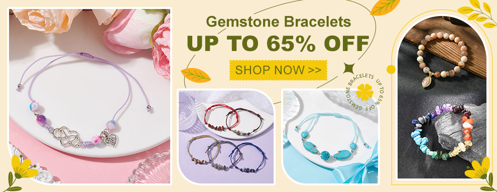 Gemstone Bracelets UP TO 65% OFF