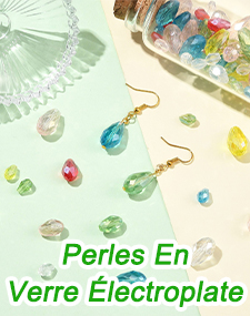 Perles En Verre Électroplate