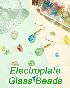 Electroplate Glass Beads